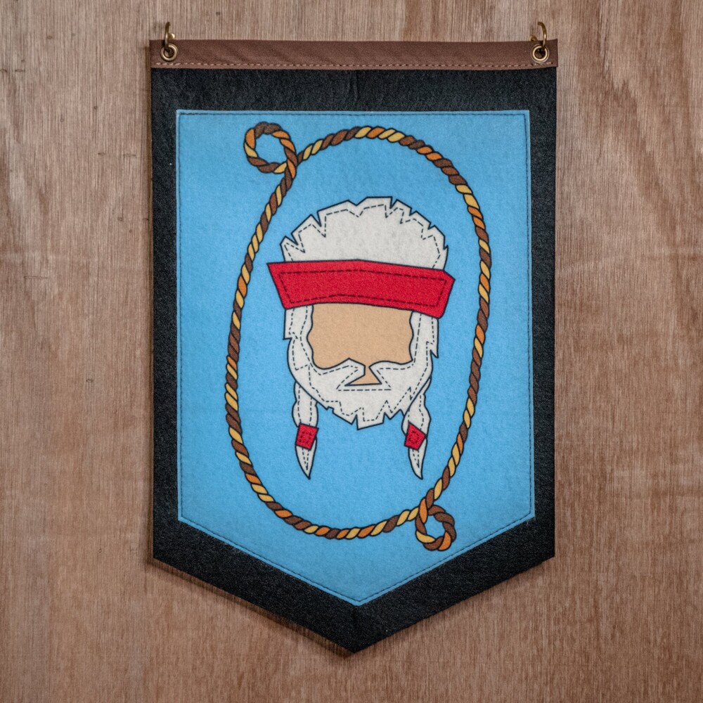 Camp Flag | Willie | Felt Backed Medium